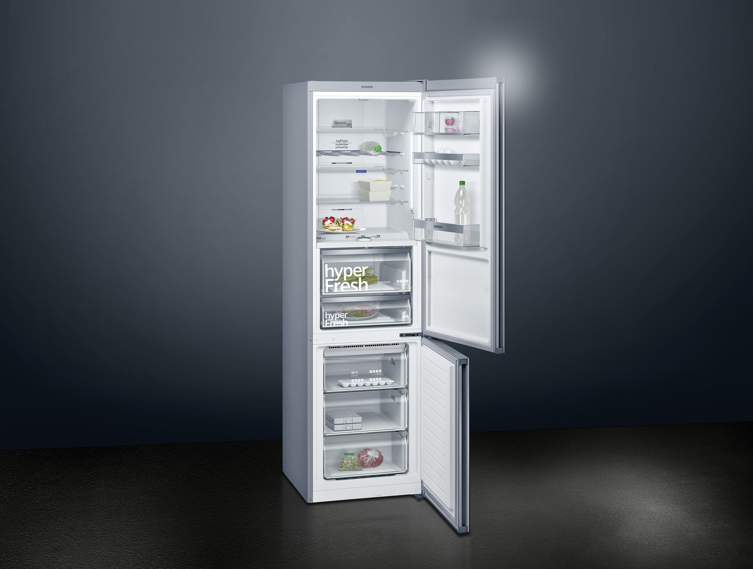 Siemens Kühlschrank Einräumen